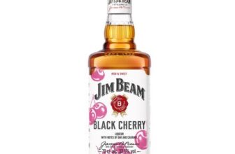 Jim Beam Black Cherry Kentucky Bourbon Whiskey 70cl
