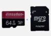 Jinsudun Micro SD Card 64GB Memory Card Class 10 SDHC Plus SDXC Adapter – Sold by GPUHub