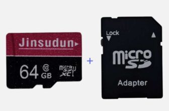 Jinsudun Micro SD Card 64GB Memory Card Class 10 SDHC Plus SDXC Adapter – Sold by GPUHub