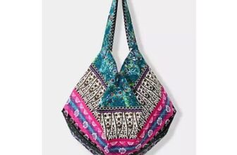 Joe Browns Patchwork Aztec Shopper with Popper Closure