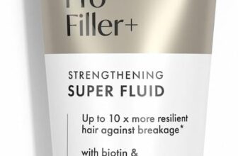 John Frieda PROfiller Strengthening Super Fluid 100ml. Fine Hair Serum for Fuller-Looking Care and Hair Bond Repair Support