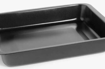 John Lewis Carbon Steel Non-Stick Roaster H6 x W30.5 x D38cm or H5 x W29 x D37cm £3.00 – Instore or £2.95 C&C