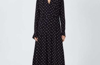 John Lewis midi polka dot dress reduced to £20