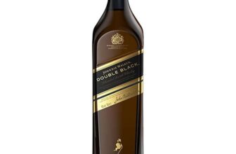 Johnnie Walker Double Black Label Blended Scotch Whisky, 70cl