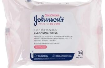 Johnsons Face Care Make Up Be Gone Refreshing Wipes – Pack of 25