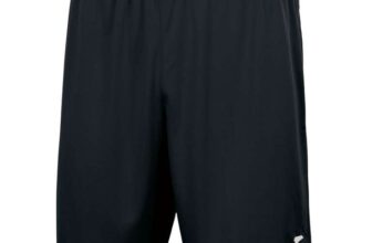 Joma Mens Nobel Shorts – Black / White XL