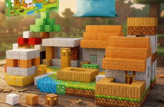 Jooyflares 100PCS Magnetic Blocks, Pixel Village Building Cubes Sensory Toys, STEM Educational Construction Set for Kids, Boys & Girls Ages 3-10