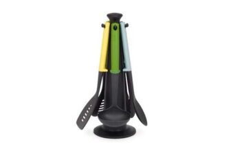 Joseph Joseph Duo Utensil Set 5 Piece with Stand