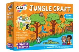 Jungle Craft, Craft Kit for Kids, Ages 5 Years Plus