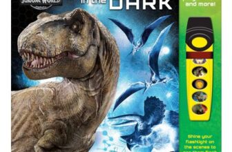 Jurassic World Dinosaurs in the Dark Sound Book and Flashlight Set