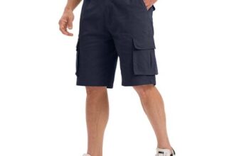 JustSun Mens Cargo Shorts