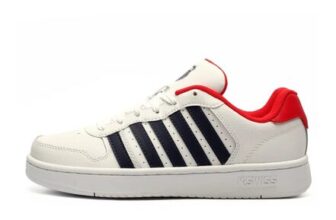 K Swiss Court Palisades Mens Leather Trainers, Sizes 6,8,9,10,12