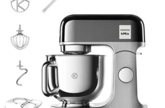 KENWOOD kMix KMX760BC Kitchen Machine – Black & Chrome