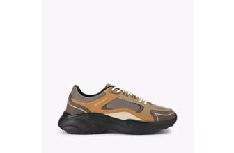 KG Kurt Geiger Tonal Mesh Lace up Trainers