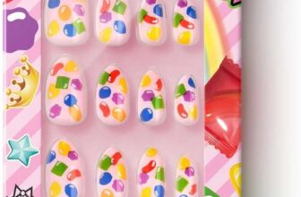 KIKO Milano Candy Crush Press On Nails, Disposable False Nails With A Candy-Inspired Design – £1.28 / £1.42 S&S