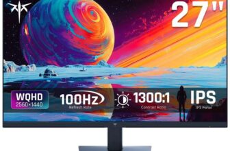 KTC 27 Inch Monitor 1440P, QHD 2K100Hz IPS, Ultra Thin Bazels, Anti-Blue Light, HDR10 – Sold by Ktcmonitor-Official FBA