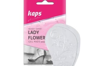 Kaps Gel Cushion Pads Anti-Slip Shoe Inserts, 1 Pair