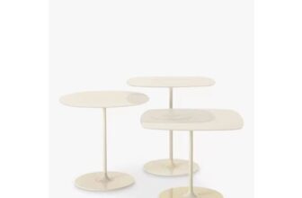 Kartell Thierry Side Tables, Set of 3, White