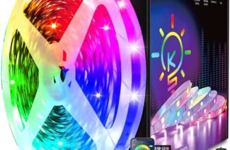 Keepsmile 10M Led Strip Lights with Music Sync,Bluetooth Smart App Control – Sold by Zhong Hui Ke Ji / FBA