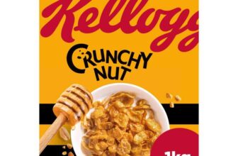 Kelloggs Crunchy Nut Breakfast Cereal 1kg