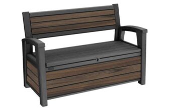 Keter Rosewood 227 Litre (60 Gallon) Storage Bench – Instore Derby
