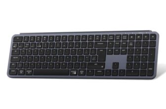 Keychron B6 Pro Wireless Full-Size Keyboard – ZMK Programmable, Silent Typing, 2.4G/Bluetooth 5.2/USB-C Tri-Mode