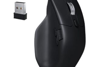 Keychron Wireless Bluetooth 5.3/2.4 GHz/Wired Connection Gaming Mouse