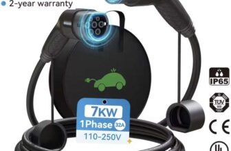 Khons 7KW Cable Type2 To Type2 Ev Charging 32A EV Cable with code – KHONS Electric Vehicle Charger Store