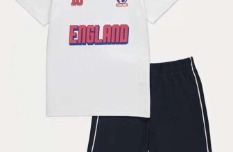 Kids Football Short Pyjamas ( England/ Ireland/ NI / Wales/ Argentina/ Brazil/ France/ Italy/ Spain, Sizes 1.5-6 yrs, 6-14 Yrs £5 Free C&C