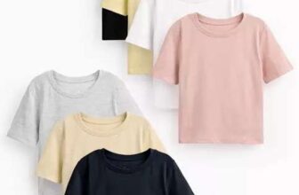 Kids Multicoloured Jersey T-Shirts 7 Pack – Sizes 1-6 Years / Bright Set £9 Free C&C