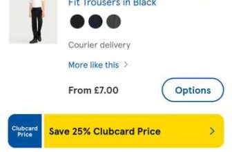 Kids school uniform 25% off with clubcard price. Free delivery over £50