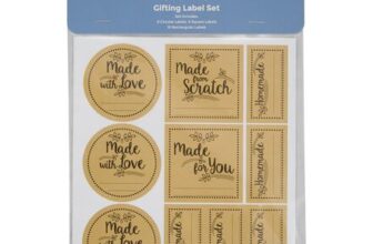 Kilner Gifting Label Set – Natural