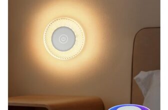 Kintion Rechargeable RGB LED Night Light with Remote