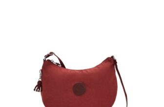 Kipling Samanthina Shoulder Bag Dusty Carmine