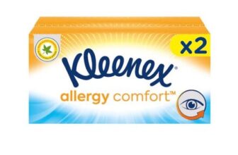 Kleenex Allergy Comfort Twin Tissues 2X56s