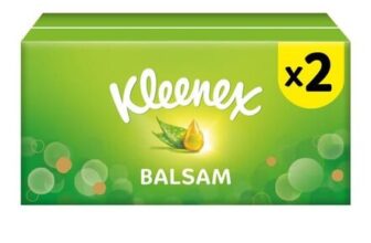 Kleenex Balsam Facial Tissues – Twin Box