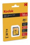 Kodak – 16GB UHS-I U1 V10 SDHC/XC SD Card – Memory Card – Read Speed 85MB/s Max – Write Speed 25MB/s Max