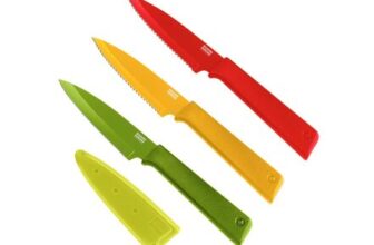 Kuhn Rikon Colori Prep 3 Pc Kitchen Knife Set