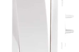 LAP 16AX 1-Way Grid Light Switch White – free C&C