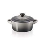 LE CREUSET Stoneware Petite Round Casserole, 0.25 L, Flint