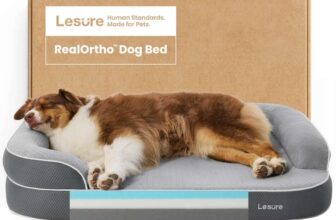 LE SURE RealOrtho Memory Foam Large Orthopedic Dog Bed, 97cm with checkout discount Sold by Bedsure Comfy Pet / FBA