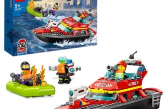 LEGO 60373 City Fire Rescue Boat Toy