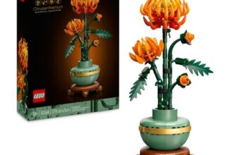 LEGO Botanicals Chrysanthemum Building Set for Adults 10368