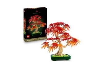 LEGO Botanicals Japanese Red Maple Bonsai Tree DIY Set 10348