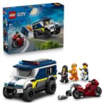 LEGO City Police Prisoner Transport Van Toy – Model Truck Kit