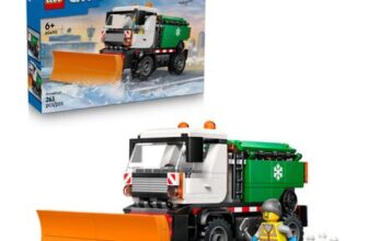 LEGO City Snowplough Truck Toy –