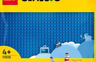 LEGO Classic Blue Baseplate 32×32 Building Board 11025. Free C&C only