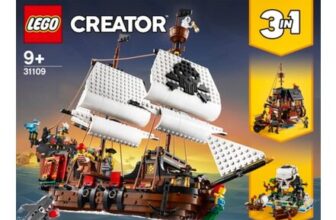 LEGO Creator 3 in 1 Pirate Ship Construction Set 31109