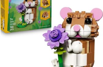 LEGO Creator 31376 Cute Hamster with a Flower 3-in-1 Building Toy – £2.95 C&C