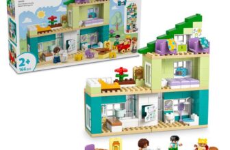 LEGO DUPLO 3 in 1 Modern Family House with Figures – Educational Motor Skills Toy for Toddlers